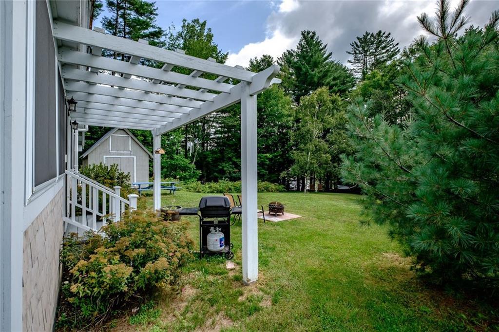 642 Gore Road Greenwood, ME 04255 - Photo 29 of 34 Shade arbor off the lakeside of the...