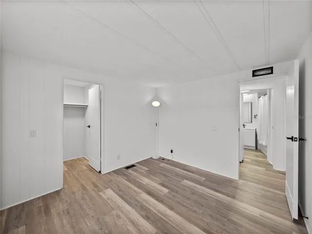 a view of a room with shelf