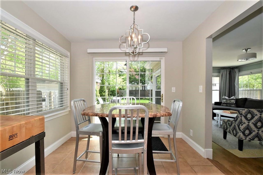 3309 Stockholm Road Cleveland, OH 44120 - Photo 12 of 35 Casual dining area. Sliders to patio.