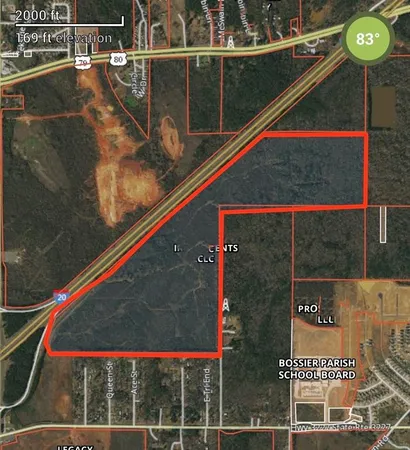 a bird view of a building