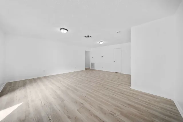wooden floor in a room