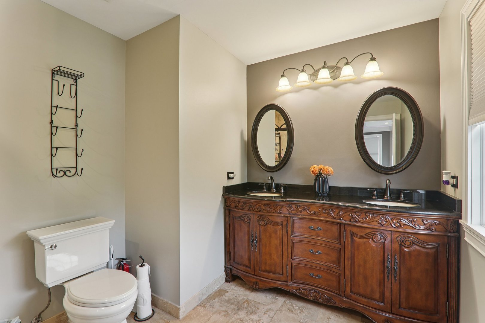 124 Hubbard Court Wauconda, IL 60084 - Photo 18 of 47 a bathroom with a toilet a sink and a mirror