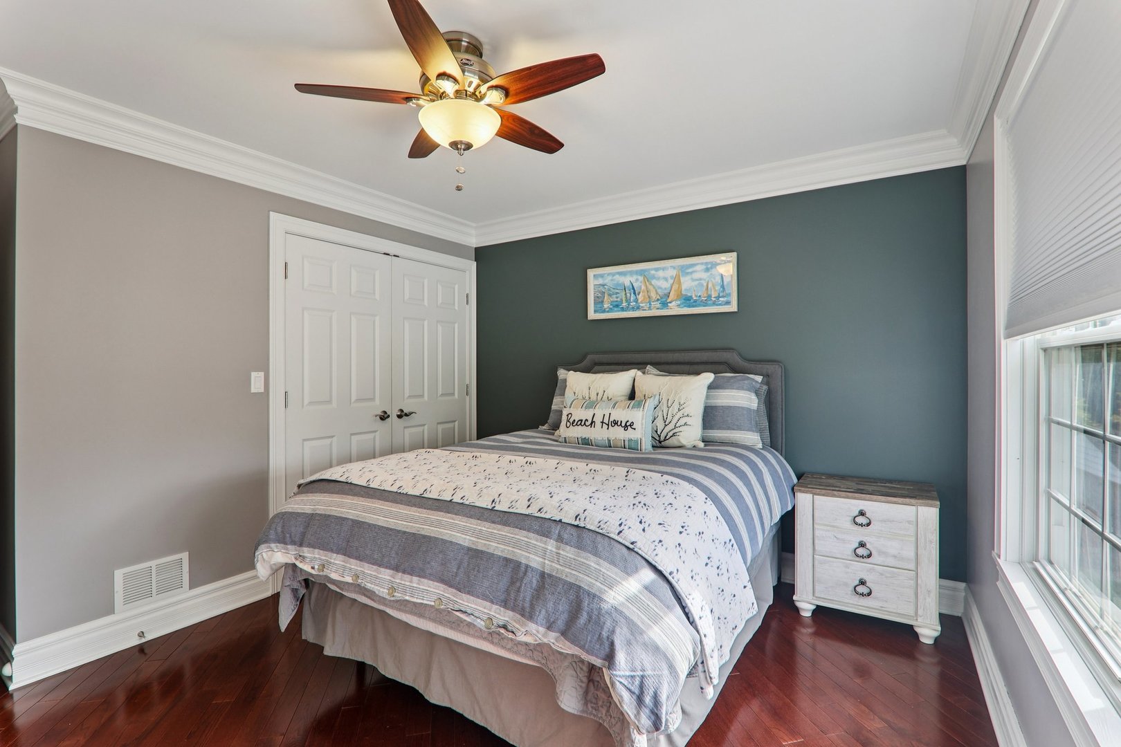 124 Hubbard Court Wauconda, IL 60084 - Photo 21 of 47 a bedroom with a bed and a window