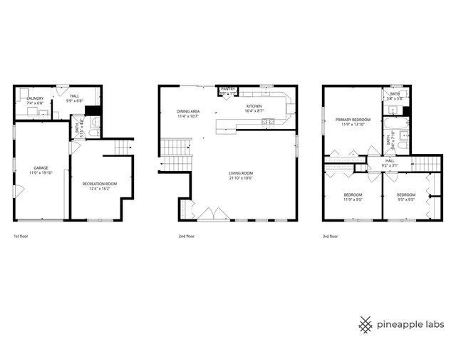 a picture of a floor plan