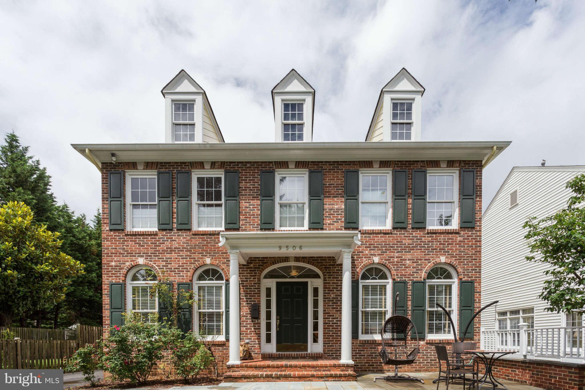 9506 Edgeley Road Bethesda, MD 20814 - Photo 1 of 28 Exterior Front