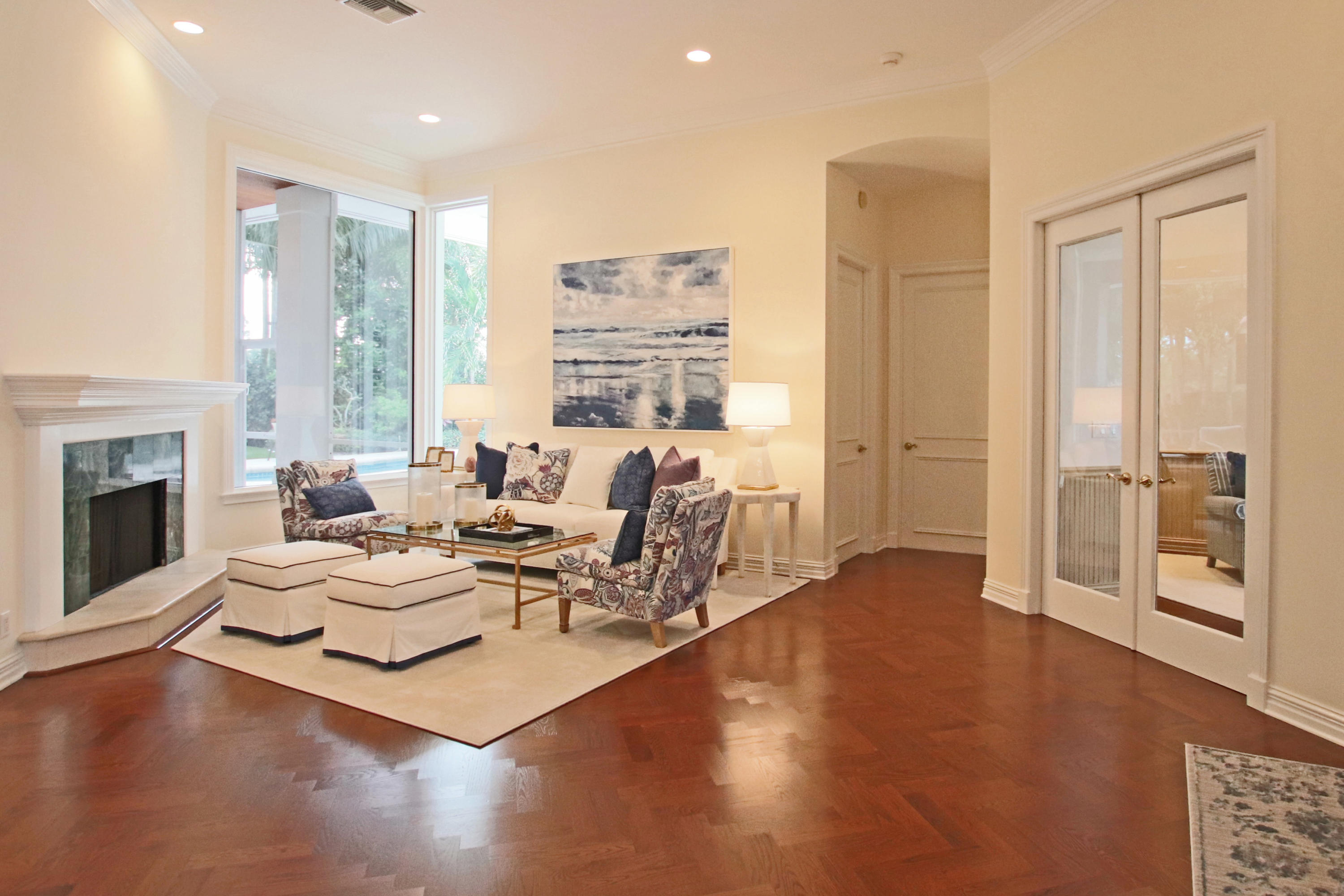 19 Bayview Road Tequesta, FL 33469 - Photo 7 of 54 Living Room off Entry