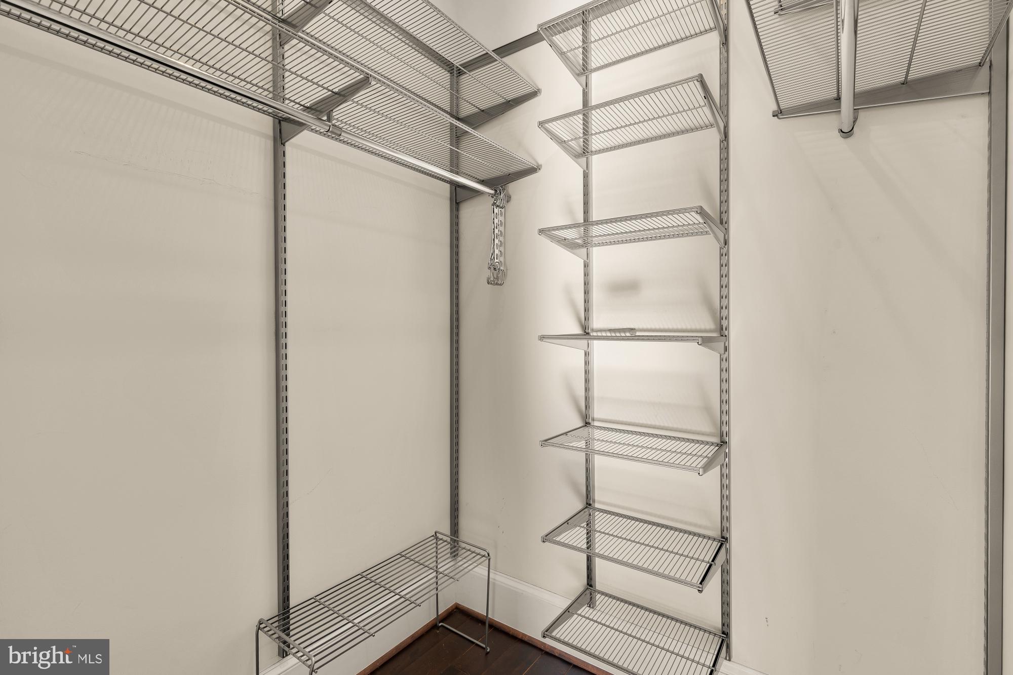 1609 Levis Street Northeast Washington, DC 20002 - Photo 20 of 35 a view of an empty walk in closet