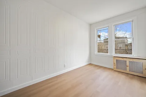 a view of an empty room with window