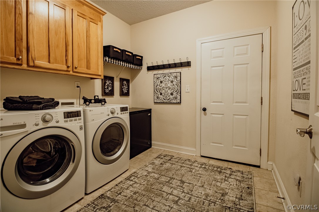 6809 West Quaker Road Disputanta, VA 23842 - Photo 27 of 49 a utility room with dryer and washer