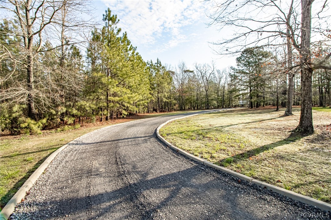 6809 West Quaker Road Disputanta, VA 23842 - Photo 48 of 49 a view of a yard with large trees