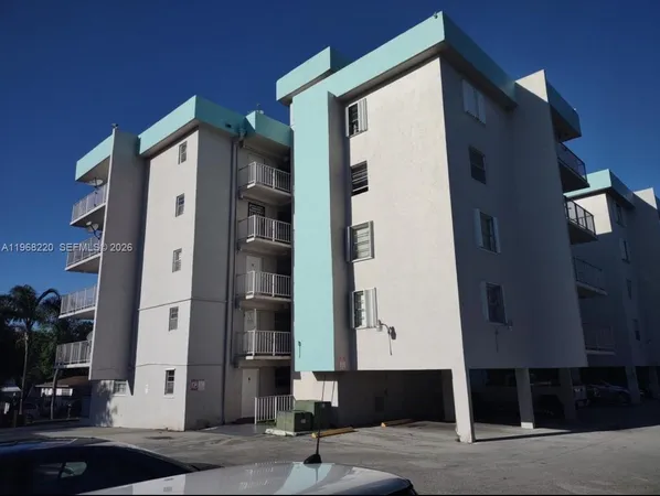 a front view of a building