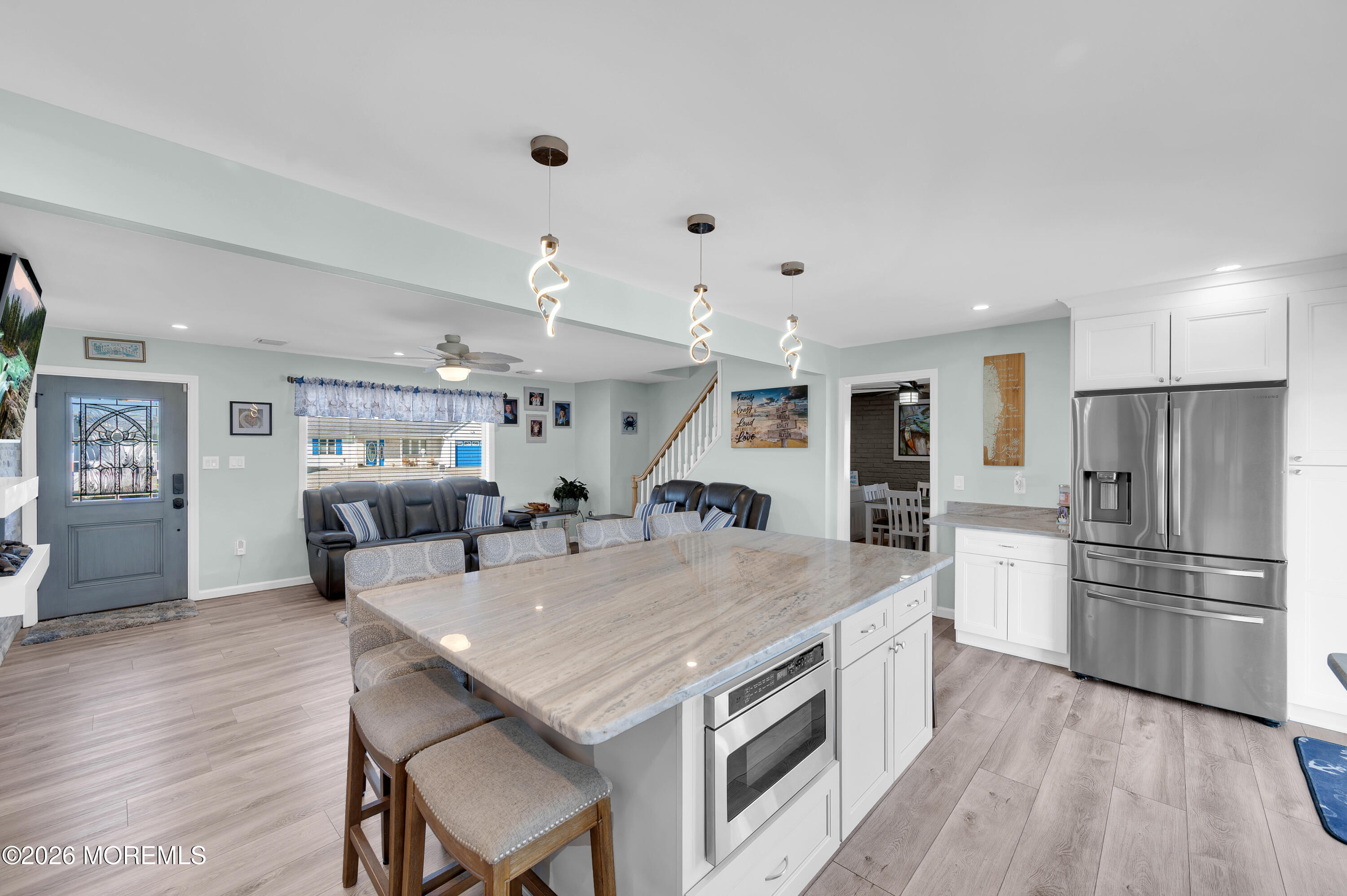 204 Biscayne Road Barnegat, NJ 08005 - Photo 15 of 43 a large kitchen with a table and chairs