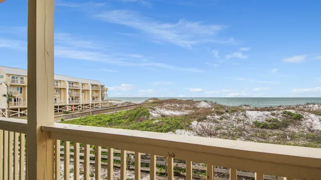 a view of city from balcony