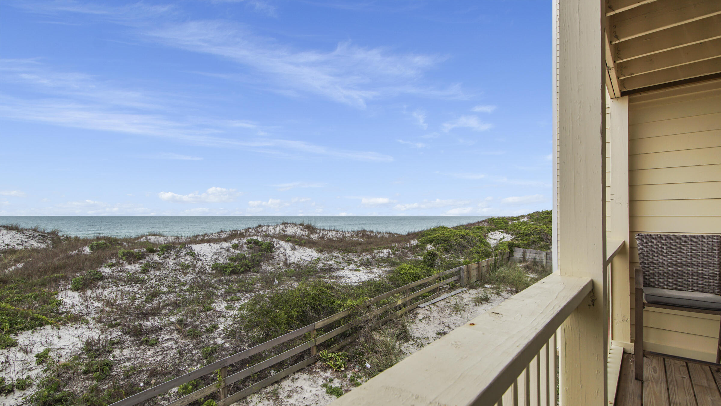 654 Seacliff Drive, Unit 4 Port St. Joe, FL 32456 - Photo 20 of 51 a view of sky from balcony