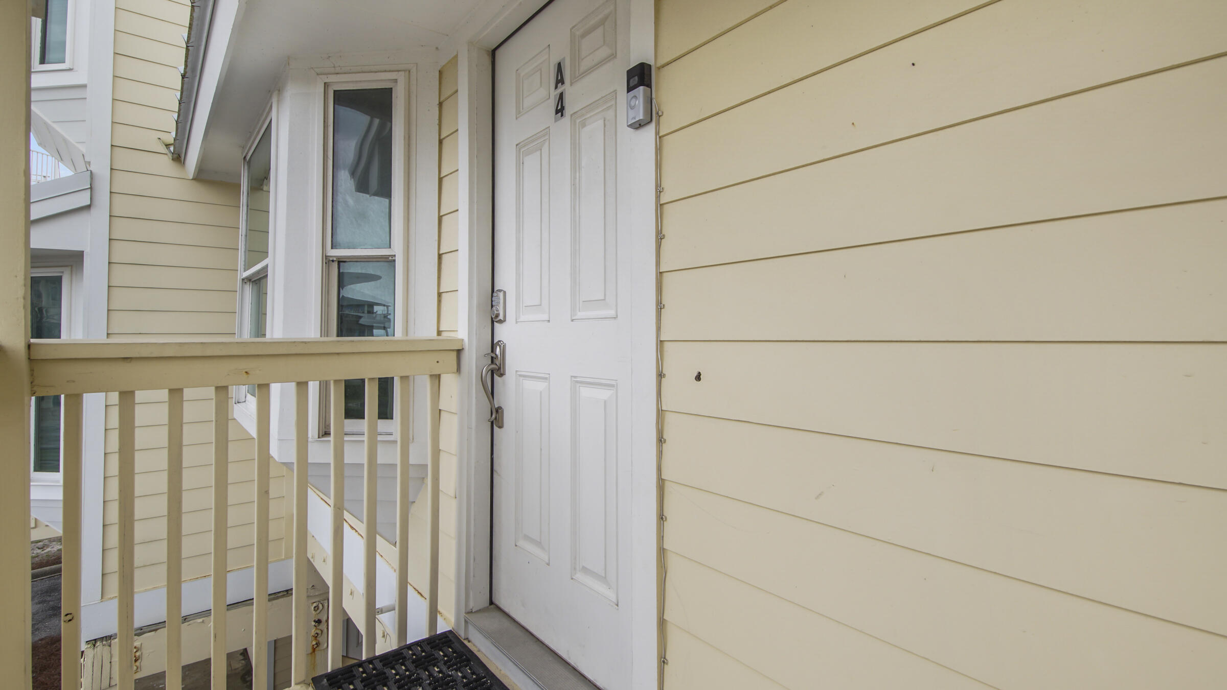 654 Seacliff Drive, Unit 4 Port St. Joe, FL 32456 - Photo 5 of 51 a view of a wooden door