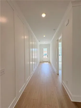a view of front door