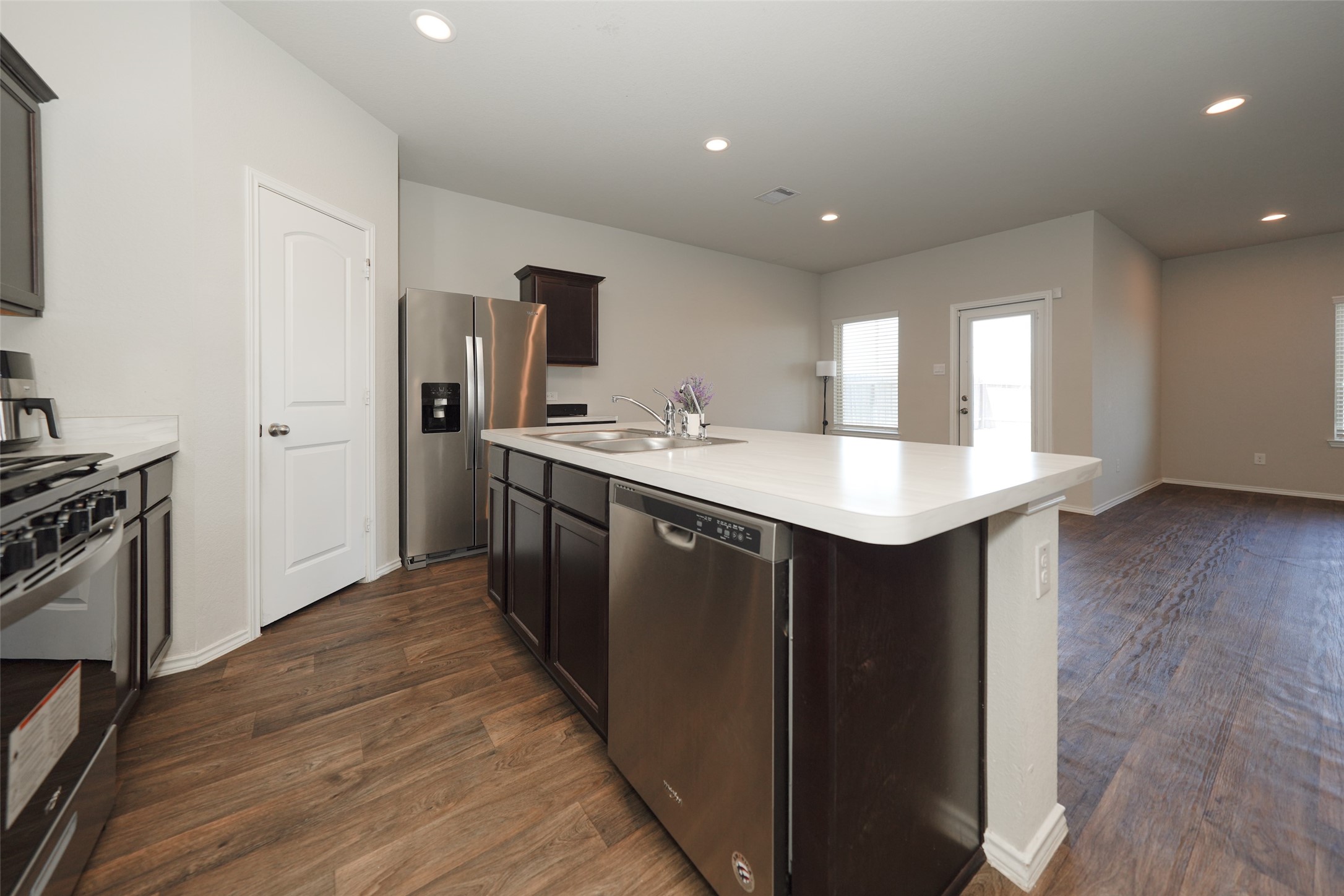 20818 Edmeston Way Katy, TX 77449 - Photo 13 of 32 a kitchen with a sink and cabinets