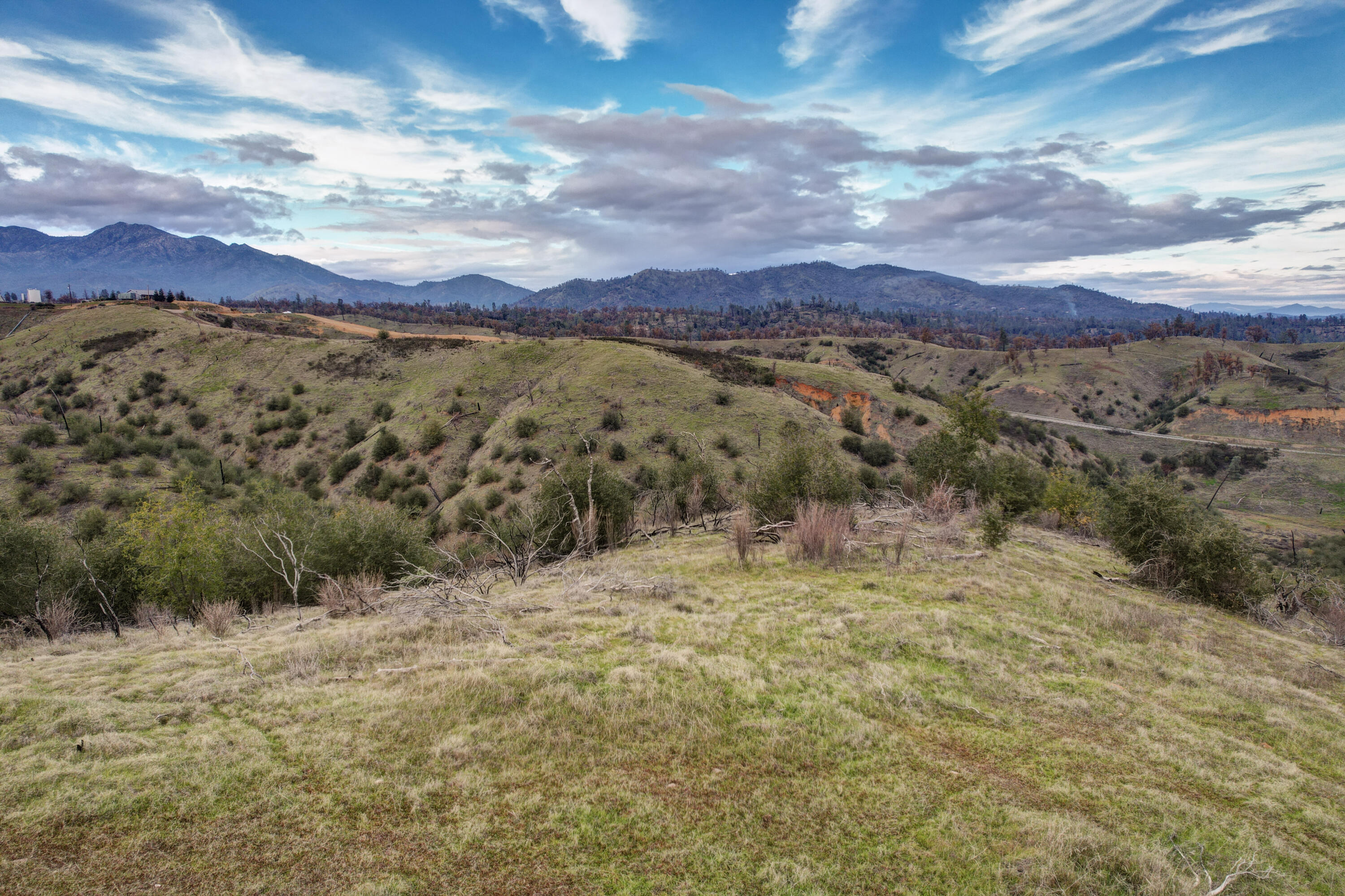Cloverdale Road Anderson, CA 96007 - Photo 12 of 16 a view of a yard with mountains in the background