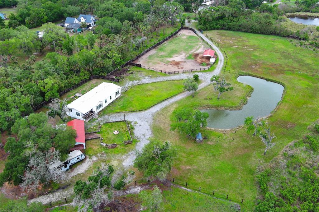 2269 Mullet Lake Park Road Geneva, FL 32732 - Photo 66 of 76 an aerial view of a house