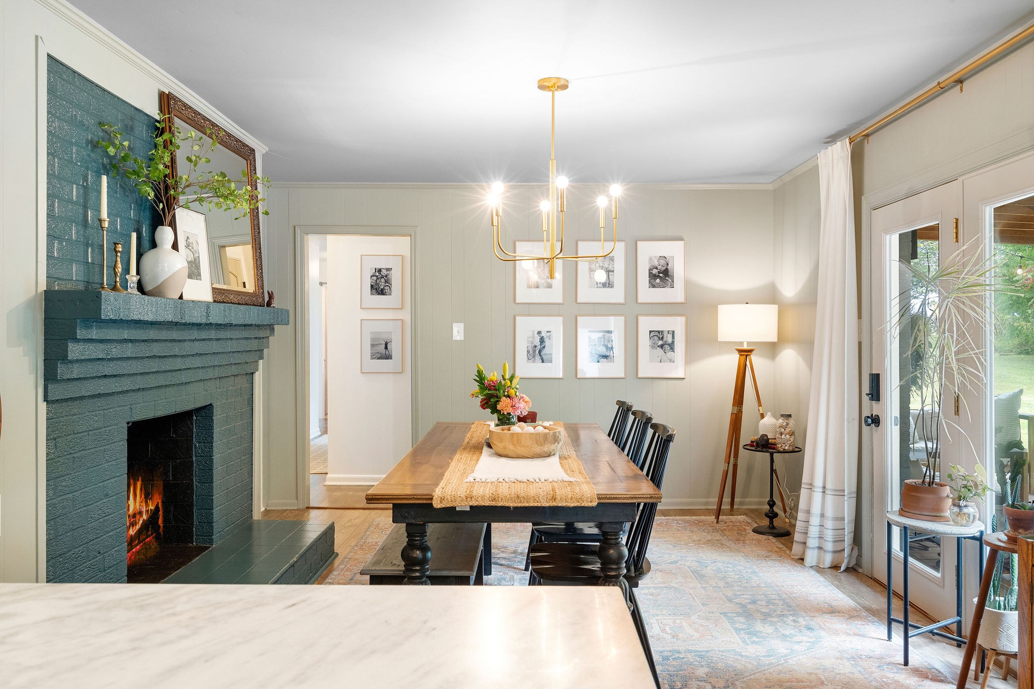 2337 Les Robinson Road Columbia, TN 38401 - Photo 12 of 42 a living room with furniture and a fireplace
