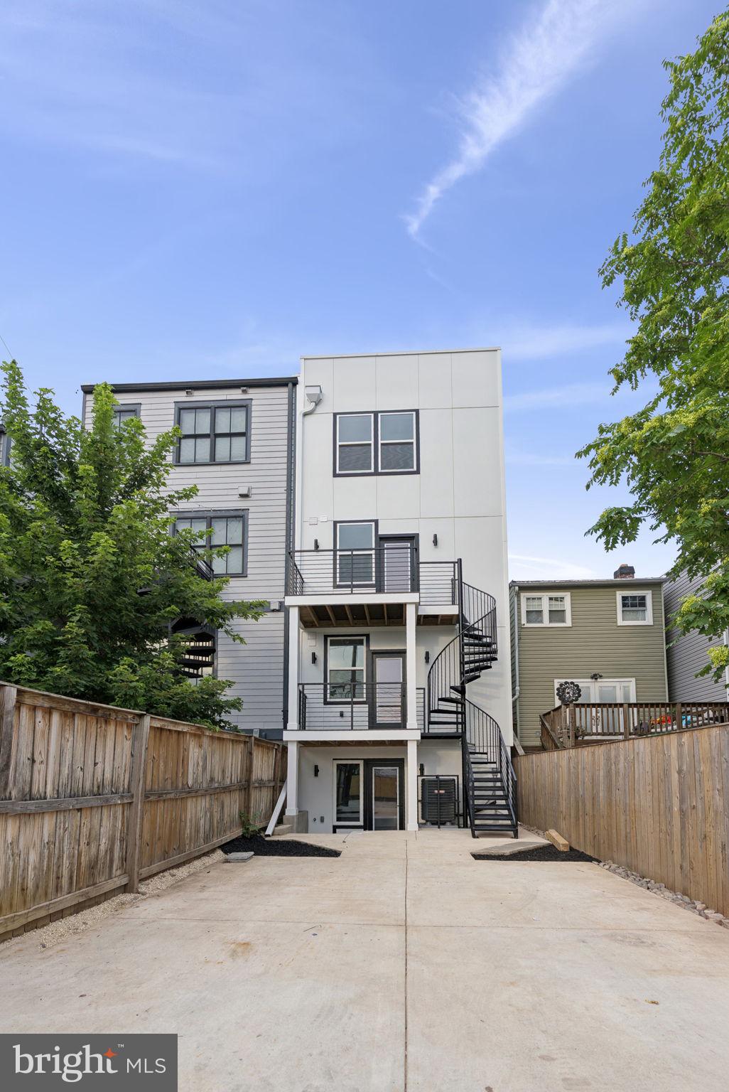 2608 4th Street Northeast, Unit 1 Washington, DC 20002 - Photo 22 of 27 a view of a city from a balcony