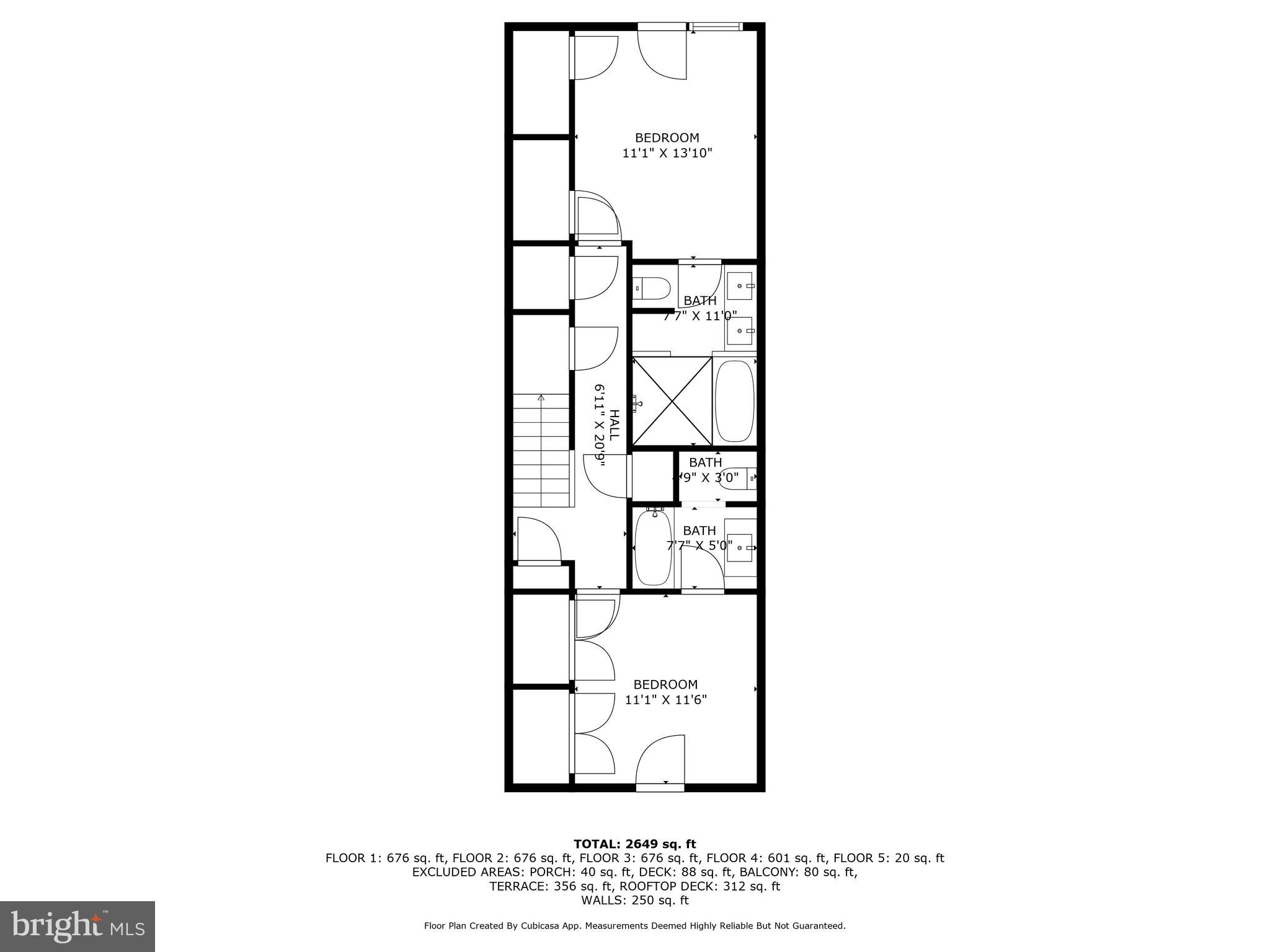 2608 4th Street Northeast, Unit 1 Washington, DC 20002 - Photo 23 of 27 a picture of a room with a floor plan