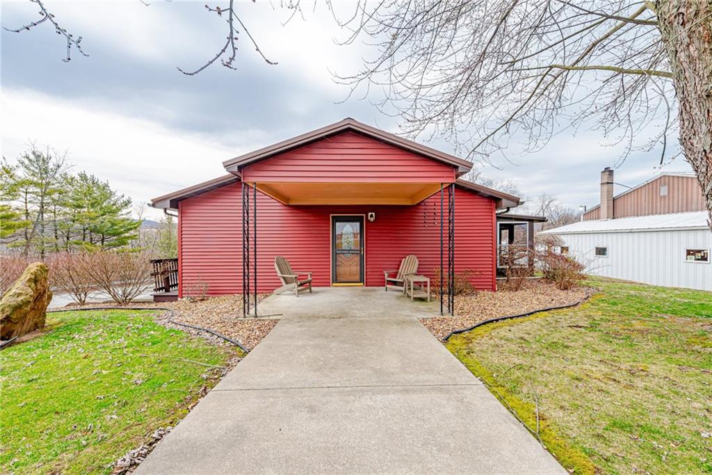 175 Mt Joy Road Mount Pleasant, PA 15666 - Photo 13 of 38 a view of a house with a patio