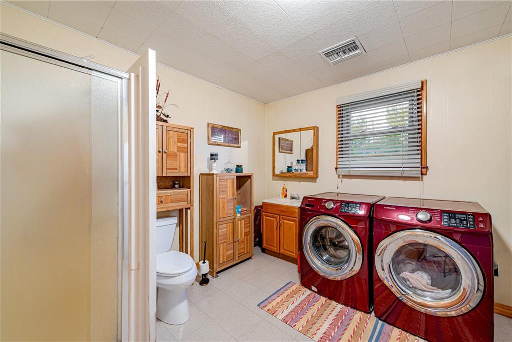 175 Mt Joy Road Mount Pleasant, PA 15666 - Photo 31 of 38 a view of storage and utility room with washer and dryer