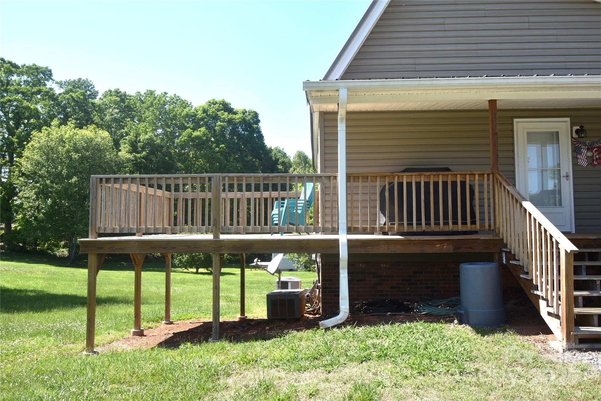 5769 Birch Street Conover, NC 28613 - Photo 38 of 45 a view of a deck with a yard