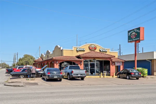a view of street with shops