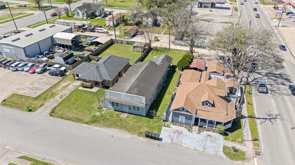 an aerial view of a