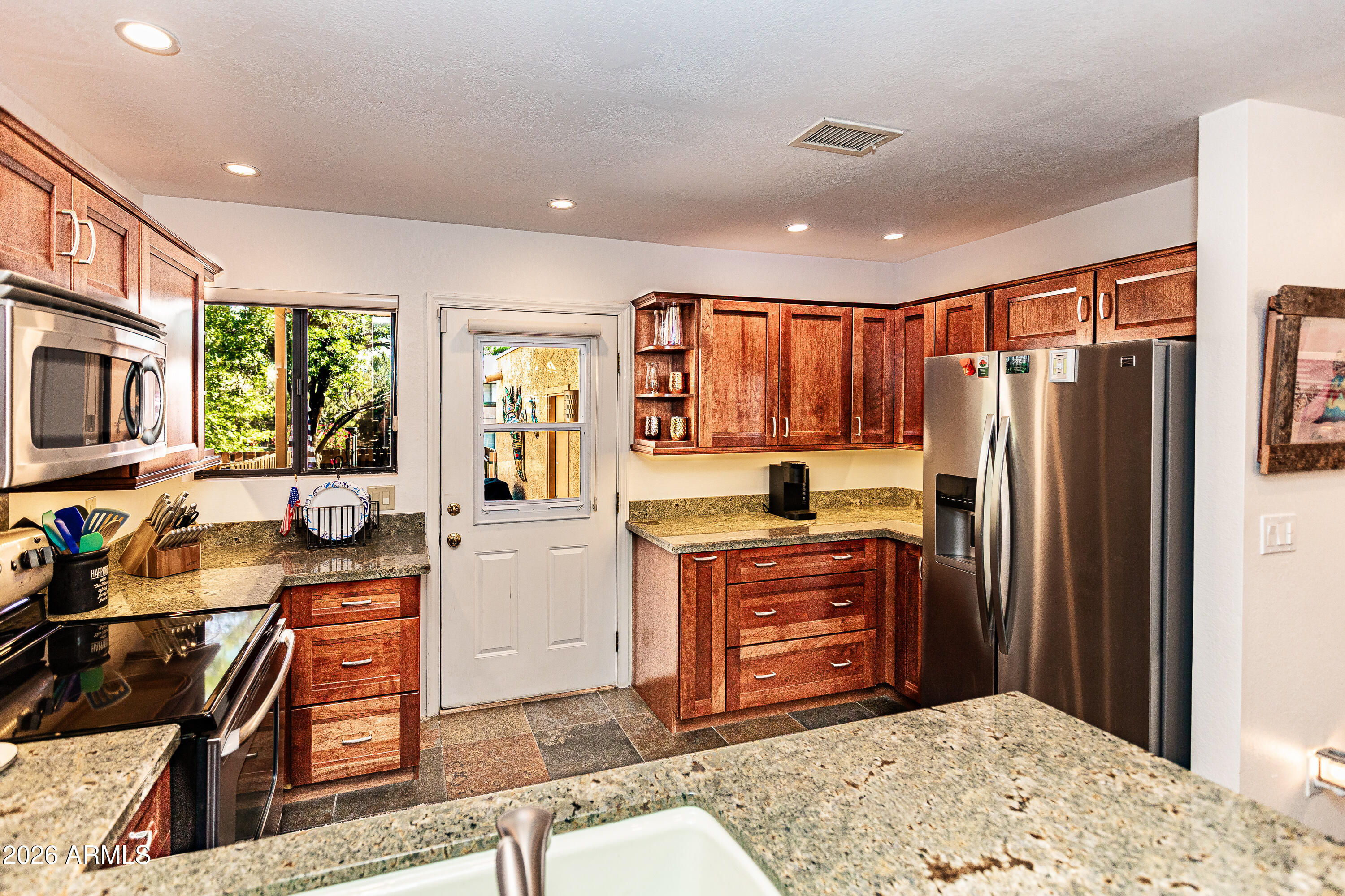 155 Canyon Diablo Road, Unit 6 Sedona, AZ 86351 - Photo 6 of 28 6-Kitchen-to-Patio
