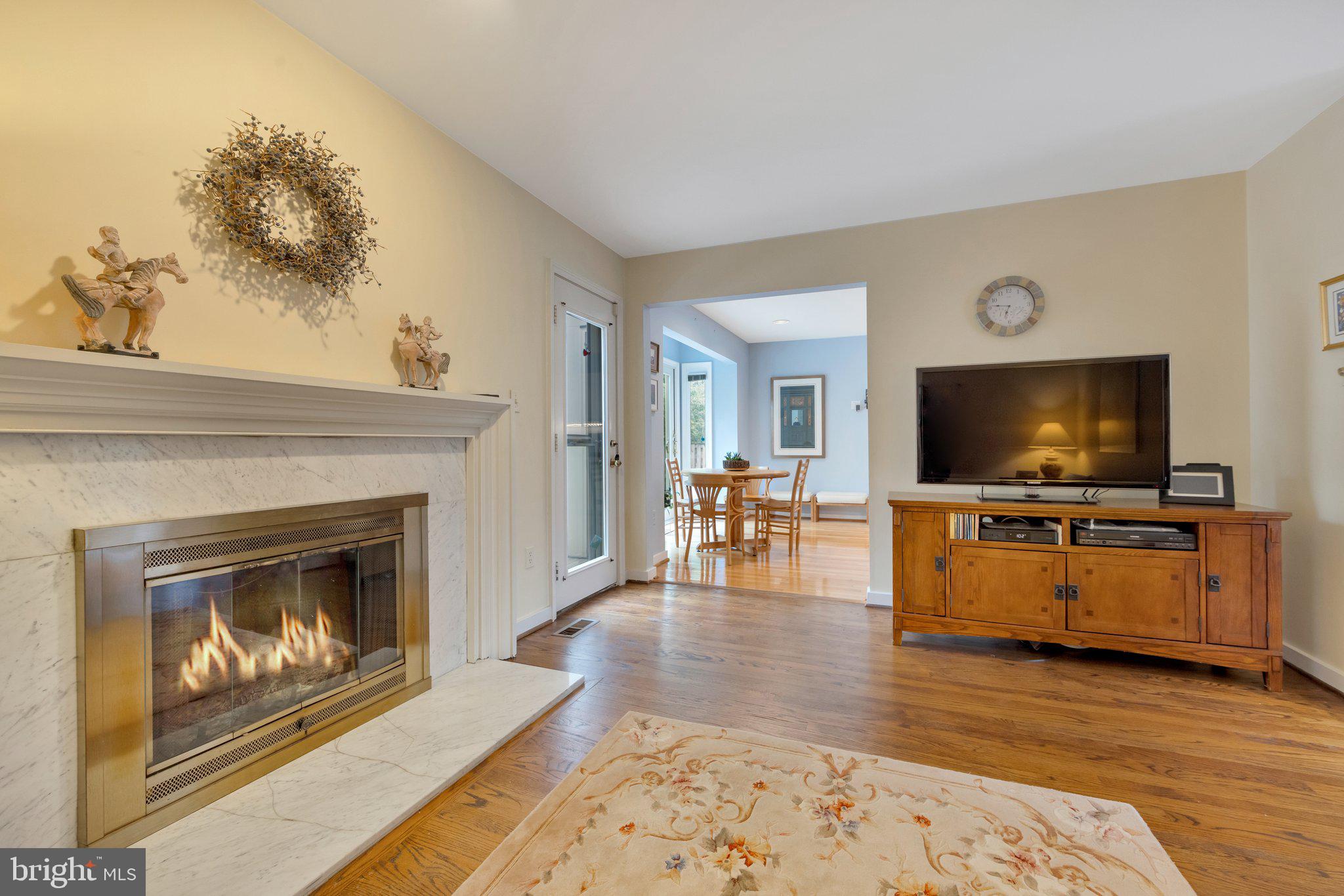1142 Randolph Road McLean, VA 22101 - Photo 14 of 44 Family room with fireplace
