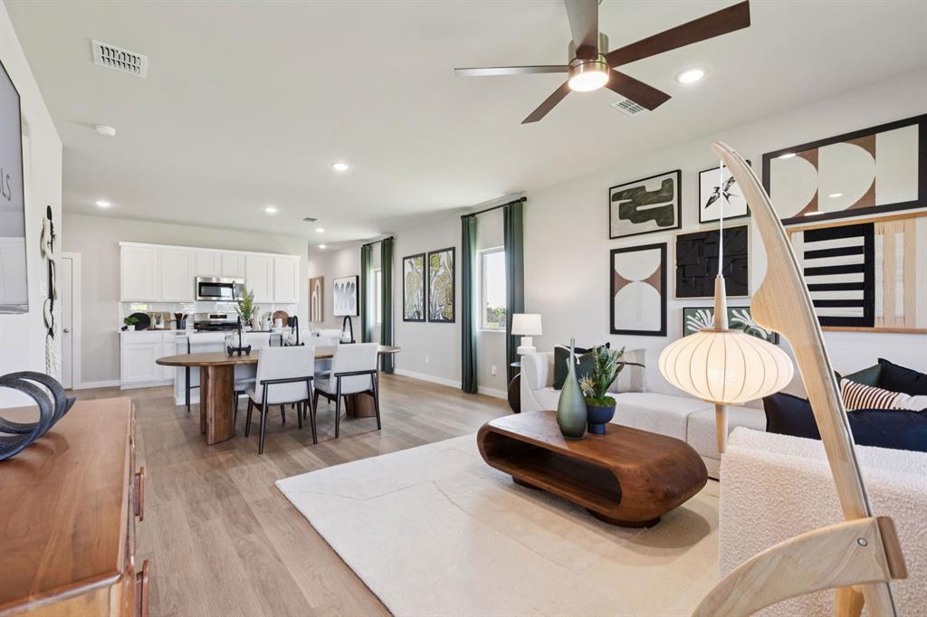 356 Millwood Road Lavon, TX 75166 - Photo 10 of 28 First Floor in the Magnolia home plan by Trophy Signature Homes – REPRESENTATIVE PHOTO