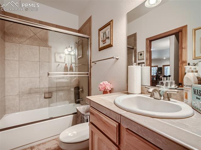 17794 Sawmill Road Colorado Springs, CO 80908 - Photo 24 of 29 Downstairs Bathroom