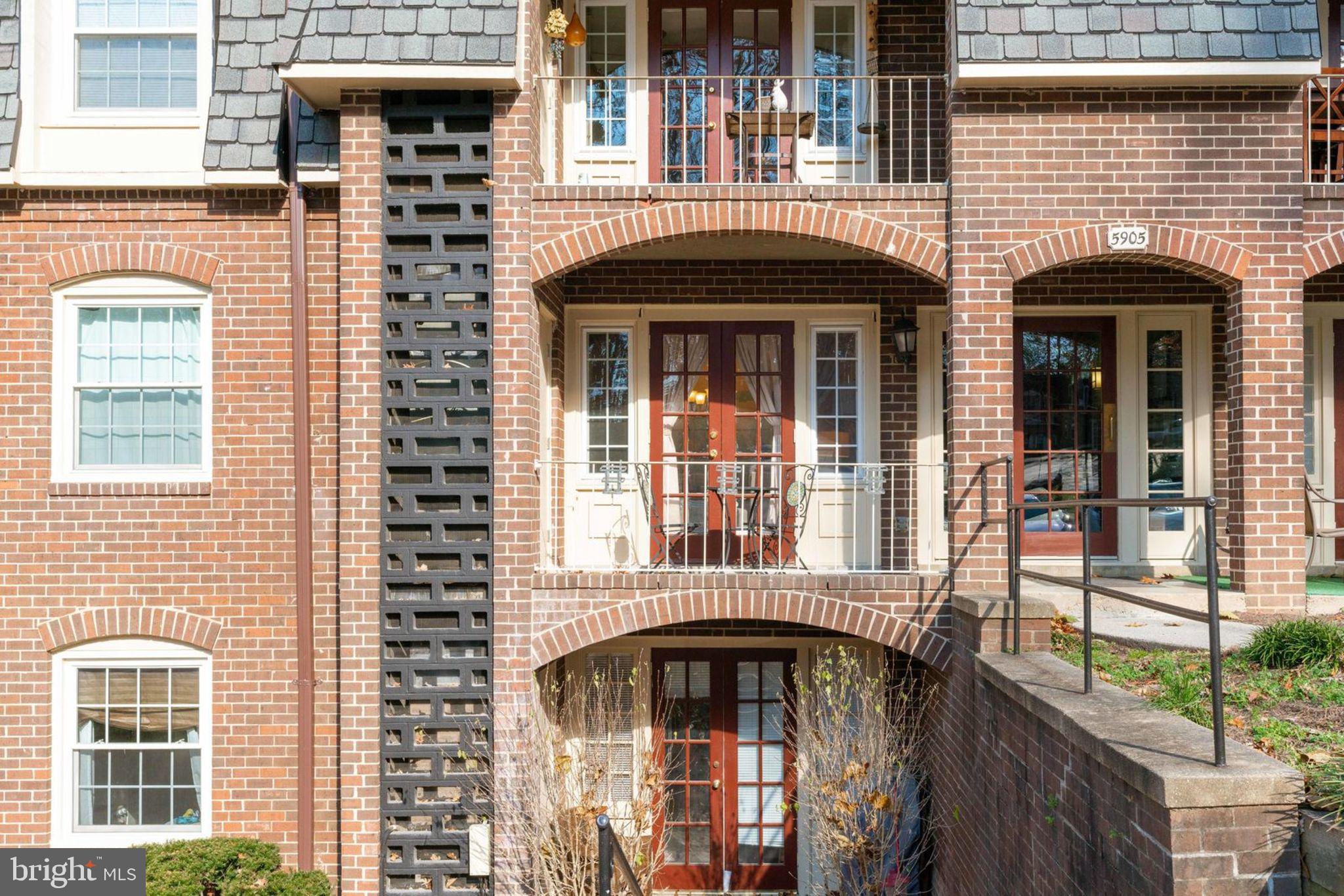 5905 Noblestown Road, Unit 52 Springfield, VA 22152 - Photo 2 of 31 Enjoy coffee on the patio! Middle/main floor unit