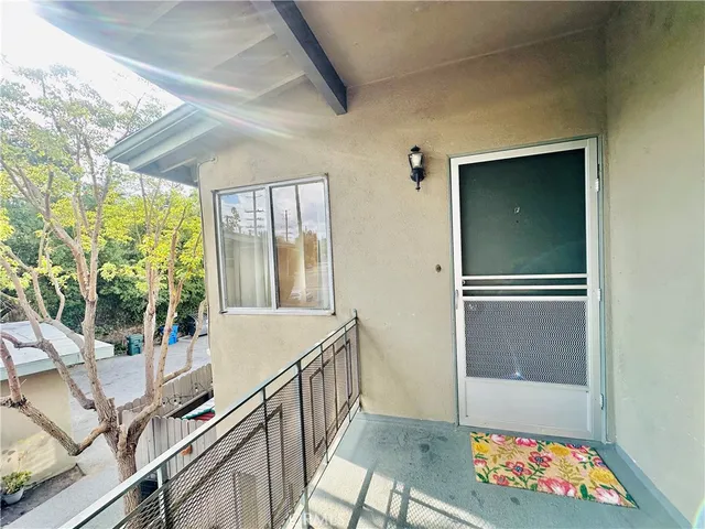 a view of an entryway