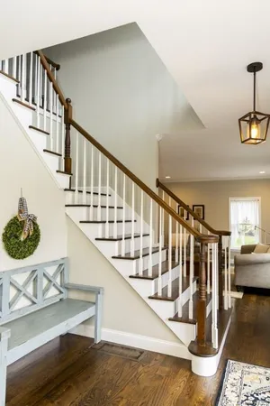 a view of entryway and hall