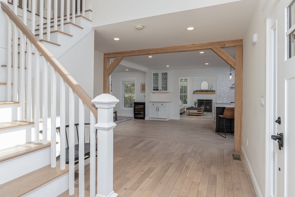 5 Mill Street Dunstable, MA 01827 - Photo 2 of 42 a view of entryway and hall with wooden floor