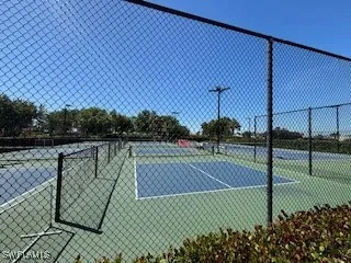 a view of a tennis court