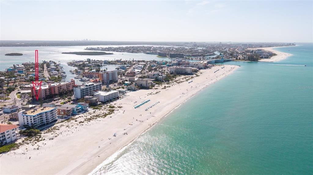 13304 Gulf Boulevard Madeira Beach, FL 33708 - Photo 9 of 13 a view of city and ocean