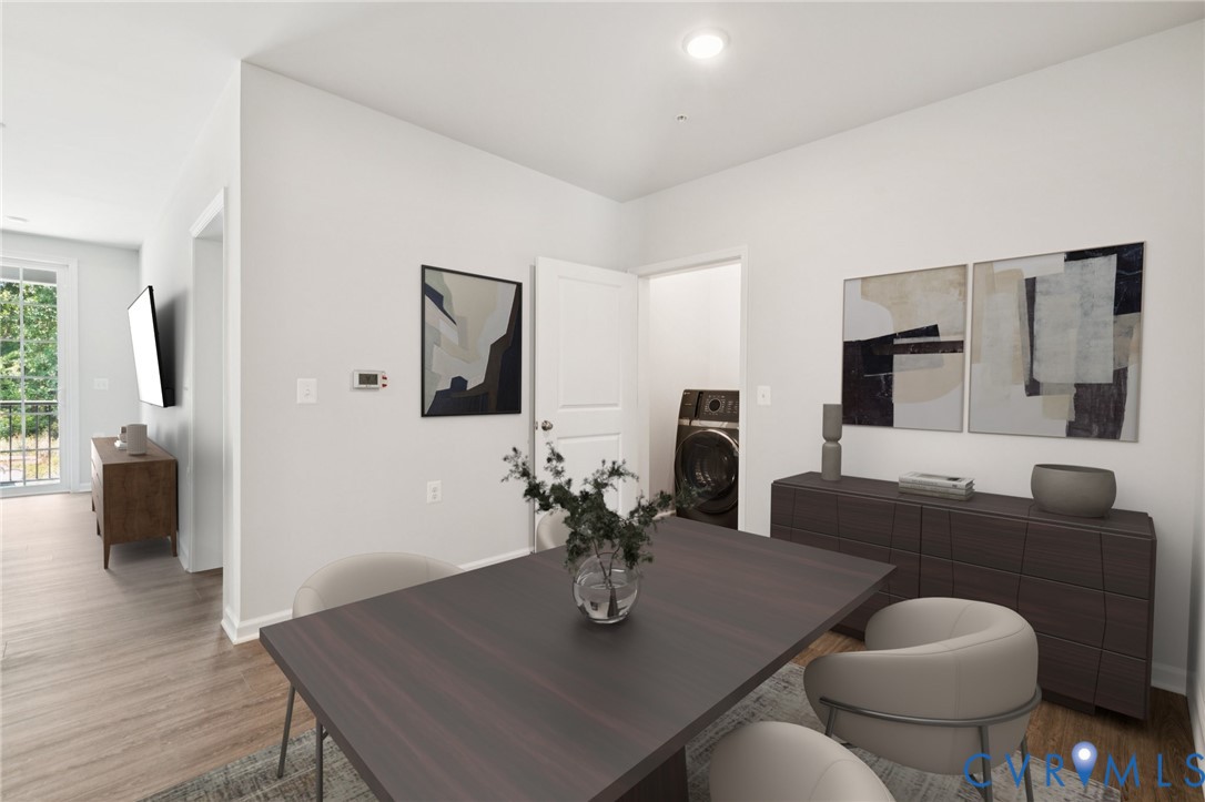 13239 Garland Lane Midlothian, VA 23114 - Photo 2 of 48 a view of a dining room with furniture and wooden floor