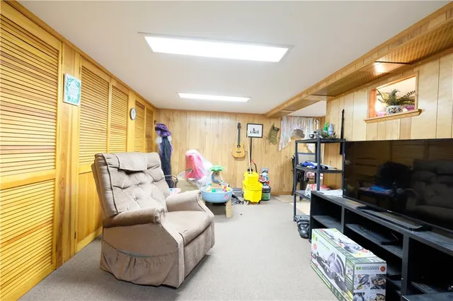 a outdoor space with furniture