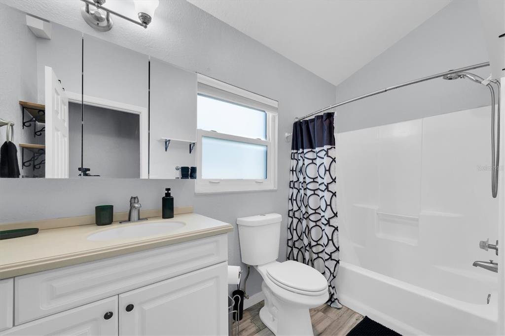 819 10th Street Southwest Largo, FL 33770 - Photo 22 of 85 a bathroom with a sink a toilet and a bathtub
