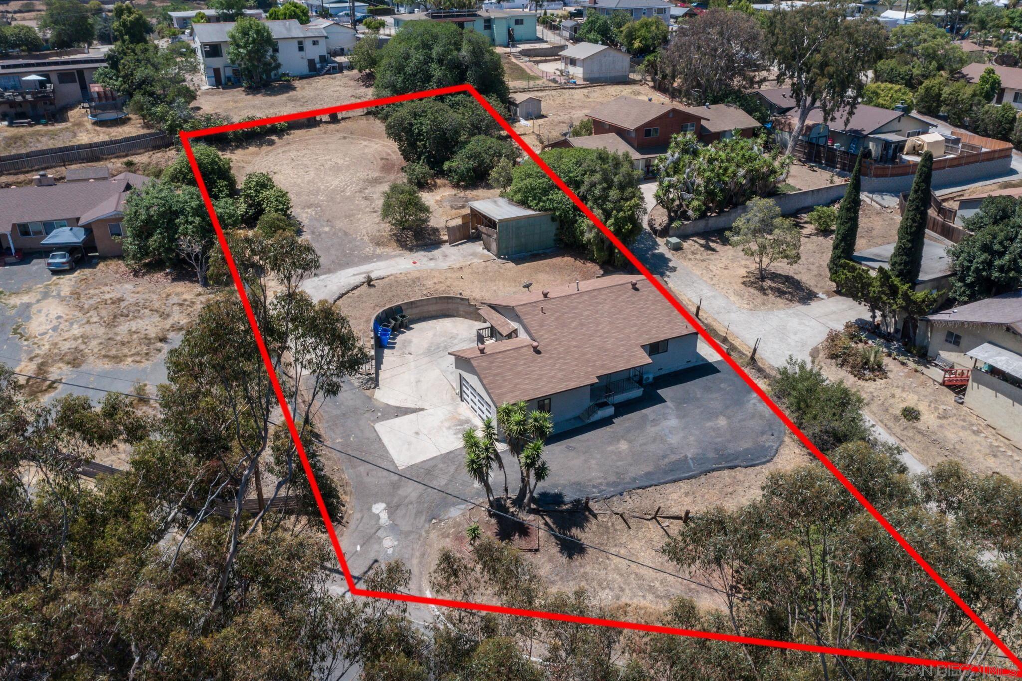 6643 San Miguel Lemon Grove, CA 91945 - Photo 8 of 34 an aerial view of a house with outdoor space
