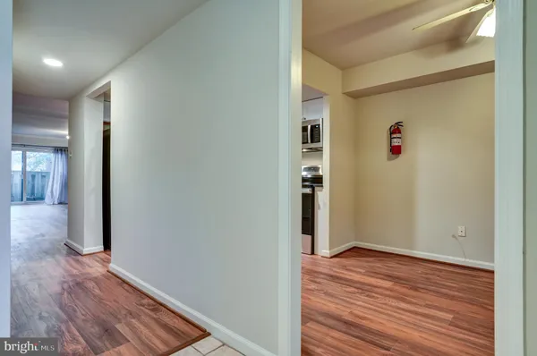 wooden floor in an empty room