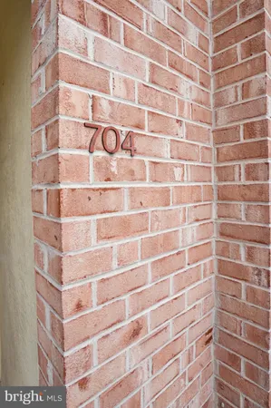 a view of a brick building