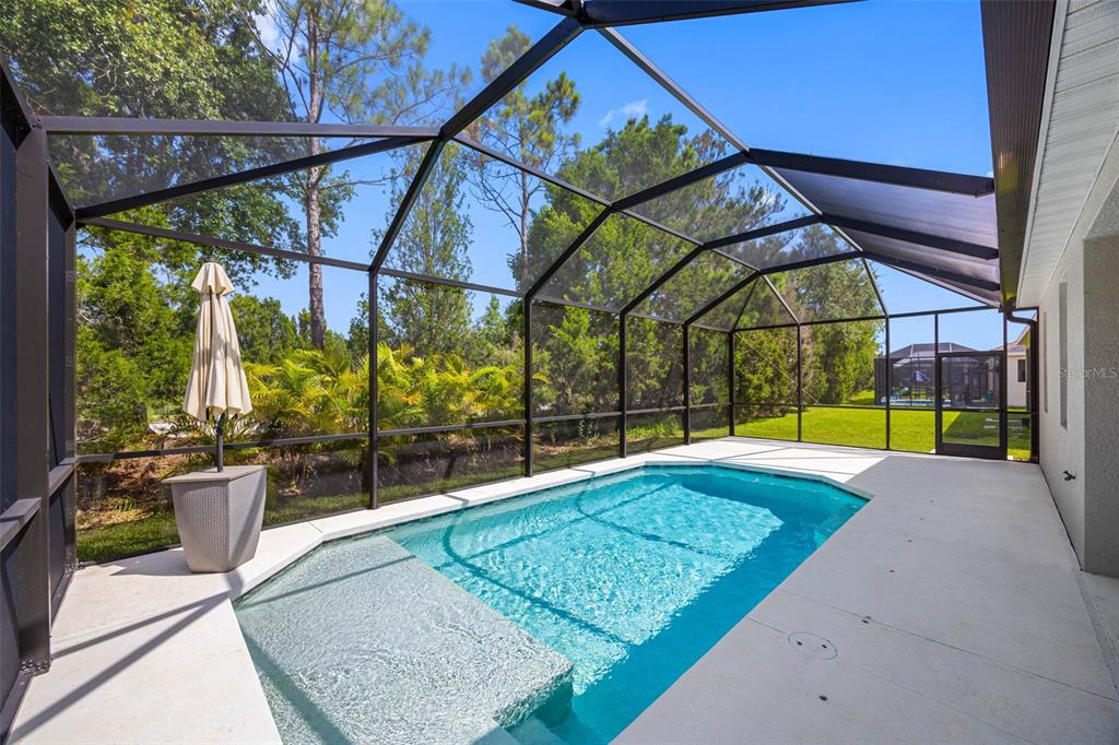 12739 Rainwashed Loop Parrish, FL 34219 - Photo 2 of 45 a view of swimming pool with a bench in patio