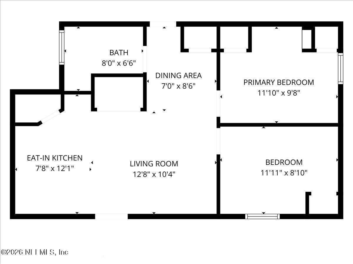 865 Cole Road Jacksonville, FL 32218 - Photo 66 of 69 Unit 2 floorplan