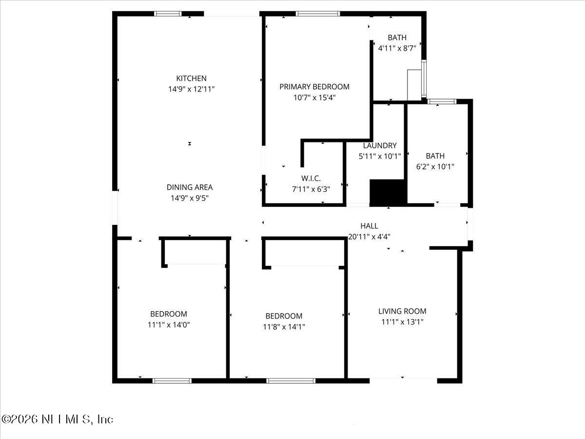 865 Cole Road Jacksonville, FL 32218 - Photo 67 of 69 Unit 3 floorplan